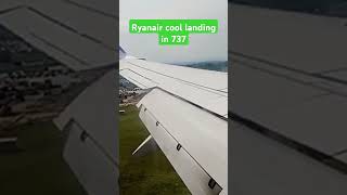 737 cool landing at Krakow planespotting aviation fyp trending shorts [upl. by Brose]