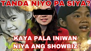 NATATANDAAN NIYO PA BA SIYA ITO PALA ANG NANGYARI SA KANYA KAYA BIGLA SIYANG NAWALA SA SHOWBIZ [upl. by Annala754]