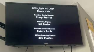 Apple and Onion Cartoon Network credits [upl. by Repohtsirhc]