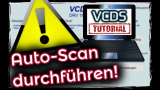 VCDS AutoScan Was ihr vor JEDER Codierung machen solltet  Steuergeräte Abbild [upl. by Atsyrt97]