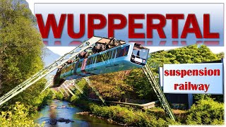 Wuppertaler Schwebebahn suspension railway [upl. by Netniuq227]