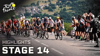 Tour de France 2024 Stage 14  EXTENDED HIGHLIGHTS  7132024  Cycling on NBC Sports [upl. by Assirt]