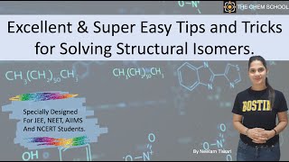 Excellent amp Super Easy Tips and Tricks for Solving Structural Isomers NEET JEE CET NET GATE [upl. by Cleopatra]