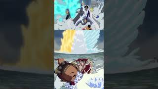 AOKIJI VS WHITEBEARDS TOP 3 COMMANDERS SIDEBYSIDE COMPARISON shorts anime fyp onepiece luffy [upl. by Noiroc]