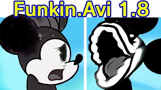 Friday Night Funkin VS Mickey Mouse  FunkinAVI 18 Final DEMO FNF Mod Minnie MouseMouseavi [upl. by Alaj]