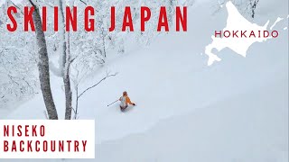 SKIING JAPAN Skiing in the Niseko Backcountry [upl. by Tareyn600]