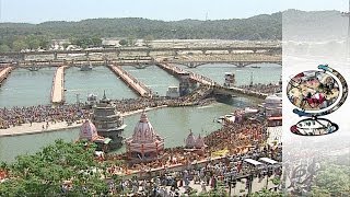 Watch the Kumbh Mela Bathing Festival in Haridwar [upl. by Hertberg]