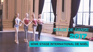 STAGE DE DANSE  6ÈME STAGE INTERNATIONAL DE NOËL DE LIÈGE 2017 [upl. by Anikat]