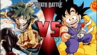 mugen kid goku vs izuku midoriya deku [upl. by Disraeli]