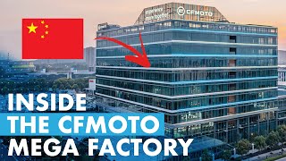 The NEW CFMOTO Gigafactory in CHINA is MASSIVE [upl. by Anselma]