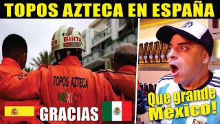 RESCATISTAS MEXICANOS quot LOS TOPOSquot🇲🇽 LLEGAN A ESPAÑA Y EL PUEBLO LOS APLAUDE [upl. by Ellatsyrc87]