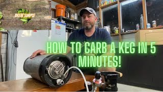 How to carb a keg quickly [upl. by Amsed]