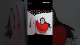 Book art for loved ones 🥰love trending trendingreels bookart books youtubeshorts shorts yt [upl. by Platto]