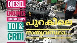 How to works TDI and CRDI in diesel engine simply explain [upl. by Nnylekoorb961]