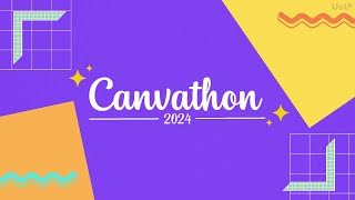 Canvathon 2024 Digital Poster Contest for Grades 48  Win Exciting Prizes [upl. by Fenny]