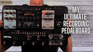 My Ultimate Guitar Recording Pedalboard [upl. by Suilenroc]