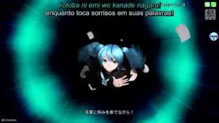 Hatsune Miku  Rolling Girl Legendado [upl. by Nageam]