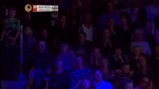 2014 YONEX DENMARK OPEN  QF MD  M BoeC Mogensen 3 DEN VS Chai BHong W CHN [upl. by Nosylla]