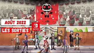 📅 Le Calendrier des Sorties Nintendo Switch  Aout 2022 📆 [upl. by Anihc950]