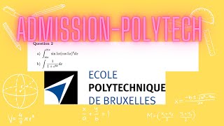 Correction de l’examen dadmission en Polytech ULB de juin 2015 Analyse [upl. by Airdna]