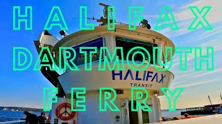 The HalifaxDartmouth Ferry Experience  Downtown Dartmouth Nova Scotia 4K [upl. by Ultun]