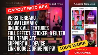 New Update Capcut Pro Mod Apk Terbaru 2024 [upl. by Willner]