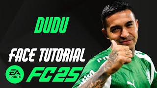 EA FC 25  DUDU FACE TUTORIAL  STATS PALMEIRAS [upl. by Enilrahc]