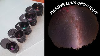 Fisheye Lenses for Astrophotography  TTArtisan vs Sigma vs Canon vs Opteka  SHOOTOUT [upl. by Cyrus694]