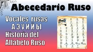 Abecedario Ruso Vocales rusas AЭУИЙ Ы  Historia del Alfabeto ruso [upl. by Guevara]