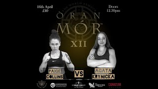 Fight 2  Paige Collins Vs Agata Krynicka [upl. by Slemmer]