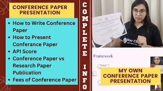 How to Write Conference Papers  How to Present Conference Papers API Score Fees of Publication [upl. by Stephine284]