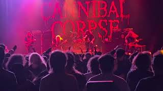 Cannibal Corpse  I Cum Blood  Atlanta Oct 20 2023 [upl. by Clementis102]