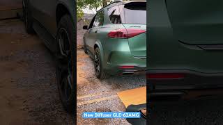 Mercedes 2022 GLE580 Upgraded with New Diffuser GLE 63 AMG 2023 Black amglife car fyp [upl. by Trotta847]