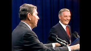 Dickersons debate history Reagan zings Mondale in 1984 [upl. by Kalagher]