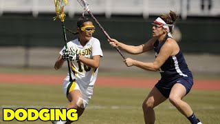 Womens Lacrosse How to Dodge [upl. by Adalheid431]