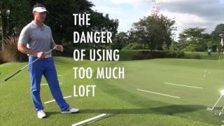 CHIPPING THE DANGER OF USING TOO MUCH LOFT with Steven Giuliano [upl. by Ecnerrat561]