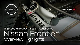 NISMO Off Road Accessories Nissan Frontier Quick Overview [upl. by Skier]