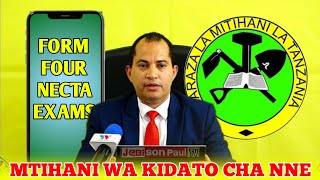 MTIHANI WA KIDATO CHA NNE 2024 FORM FOUR NATIONAL EXAMINATION 2024 [upl. by Nidnal]