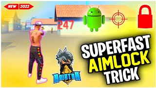 Perfect Aimlock Trick Free Fire Max 🔥  Headshot Trick Free Fire  Aim Lock Kaise Kare  2022 [upl. by Bidle669]