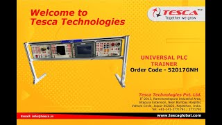 Industrial Automation Universal Delta Plc Trainer With Hmi  Tesca 52017gnh  TescaGlobalcom [upl. by Aramal]