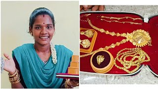 My Gold Jwellery Collection Vlog  Saranya Manoraj [upl. by Esilegna817]