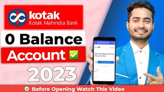 Kotak Mahindra Bank Open Account Zero Balance  Kotak 811 Account Opening Online Zero Balance [upl. by Port]