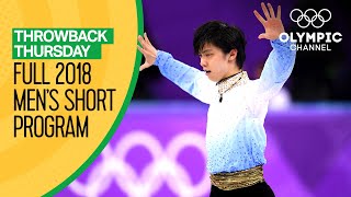 Full Mens Figure Skating Short Program  PyeongChang 2018  Throwback Thursday [upl. by Kirsten]