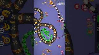 ❤ wormszone amazing 🤩 video snake game world record snake epic gameplay wormszoneiotop01 ytshorts [upl. by Blumenfeld]