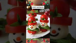 Kerst Inspiratie 🎄  Feestelijke Gerechten Ideeën voor de Feestdagen christmasfood shorts [upl. by Tesler]