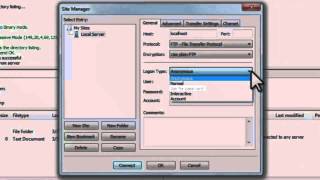 FileZilla FTP Client  SetupInstallUse Tutorial [upl. by Budd]