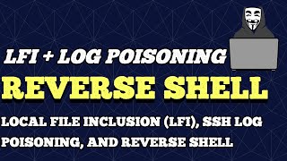 Local File Inclusion LFI SSH Log Poisoning And Reverse Shell [upl. by Anerak403]