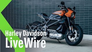 Así quotrugequot la nueva HarleyDavidson eléctrica [upl. by Dnomse]