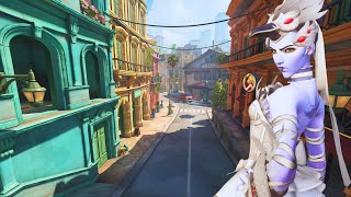 Overwatch 2  Widowmaker Gameplay No Commentary [upl. by Lib]