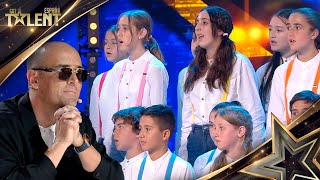 Estos NIÑOS emocionan al JURADO con su actuación coral  Audiciones 02  Got Talent España 2024 [upl. by Xila683]